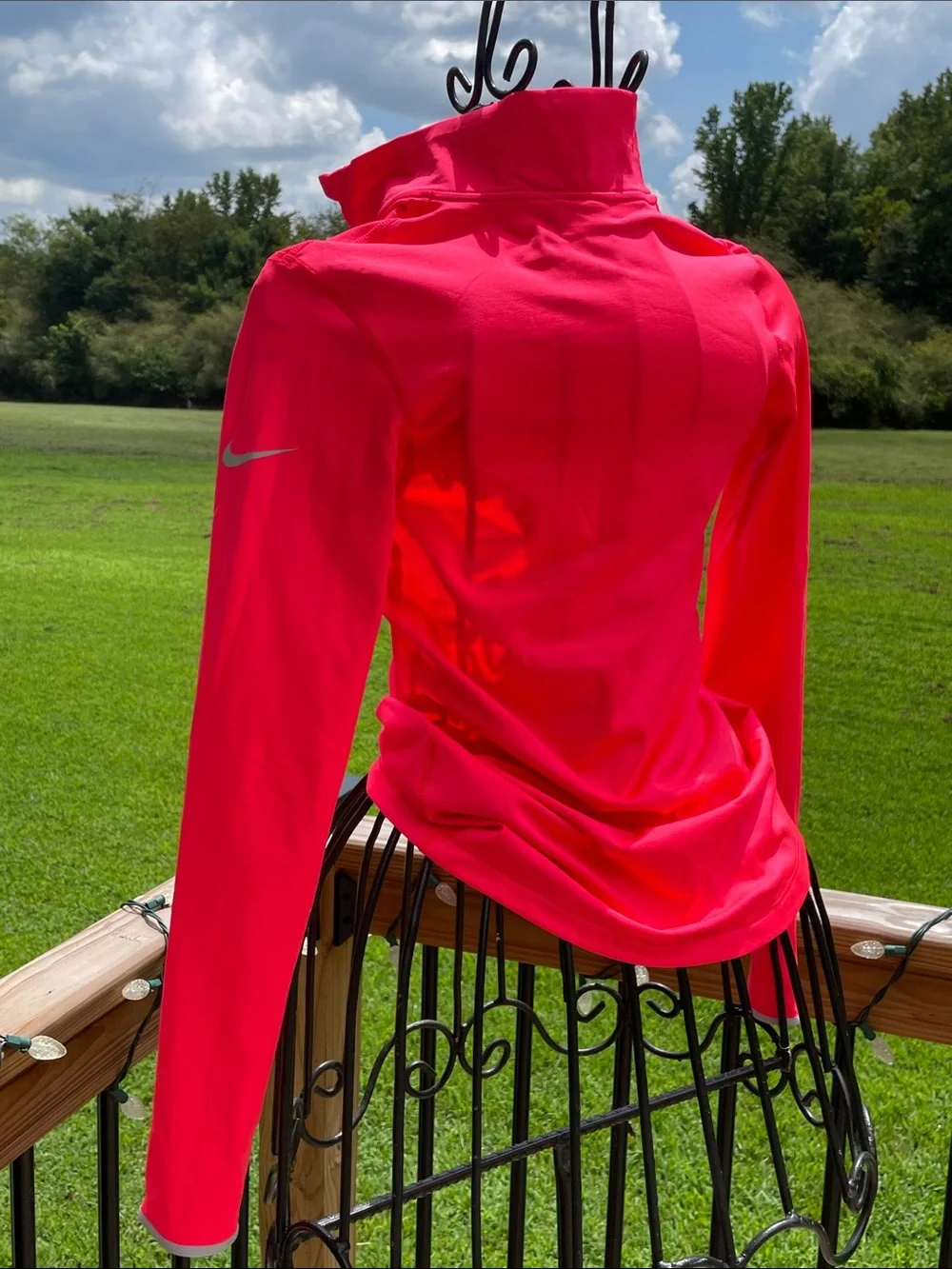 Nike Pink Half-Zip Dri-Fit Pullover
